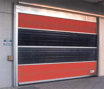 Скоростные рулонные ворота с противовесами серии SECTOR