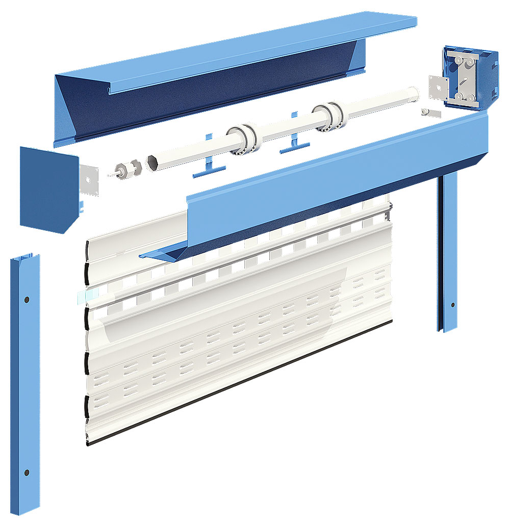 Роллетные ворота AluTech