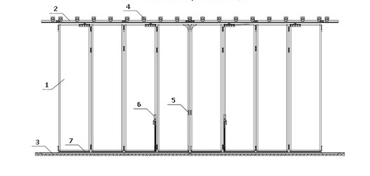 Складные ворота DoorHan