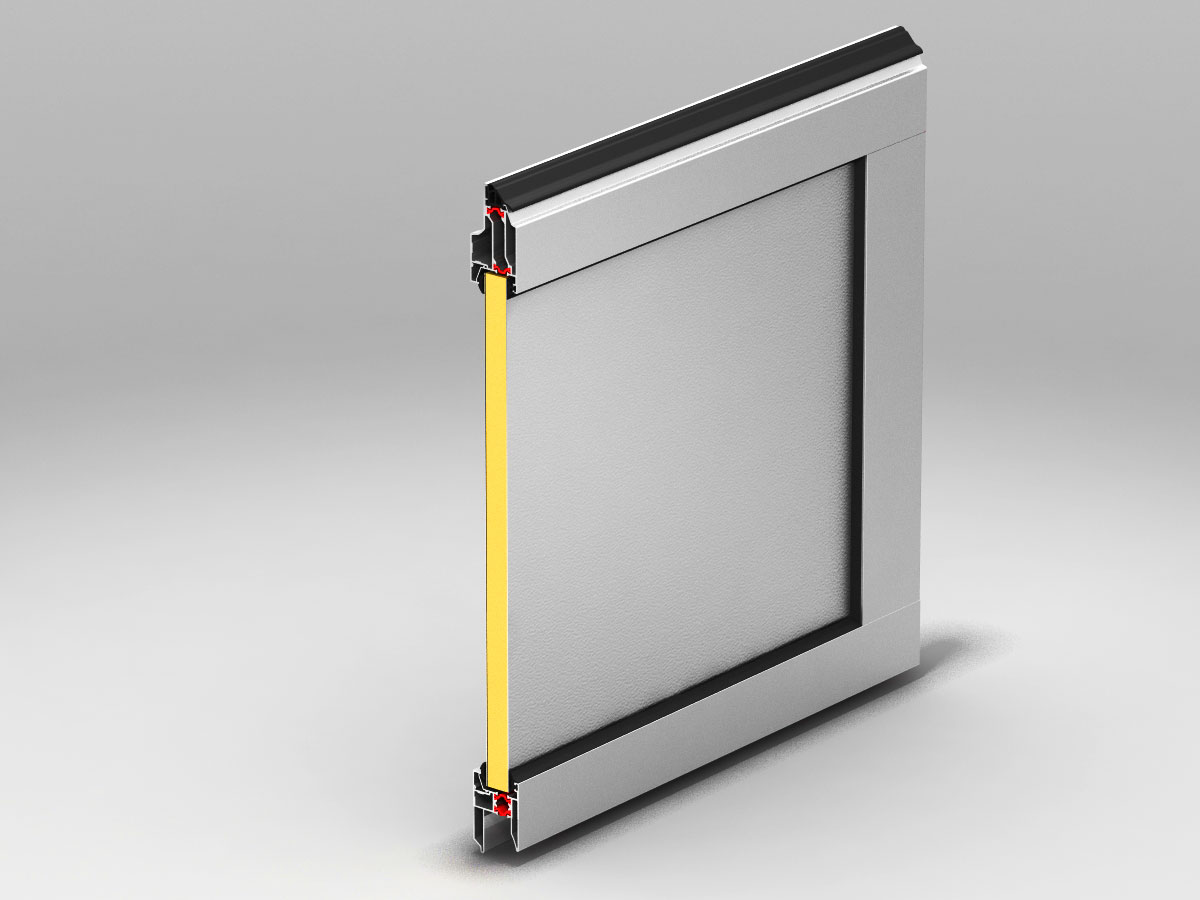 Панель с двойным акриловым остеклением. Толщина–26 мм