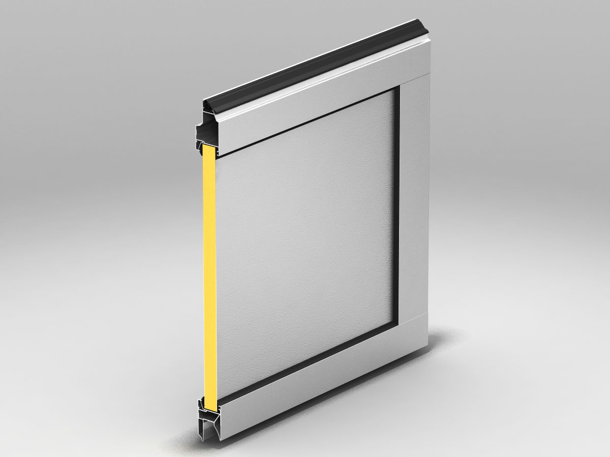 Панель с двойным акриловым остеклением. Толщина–26 мм