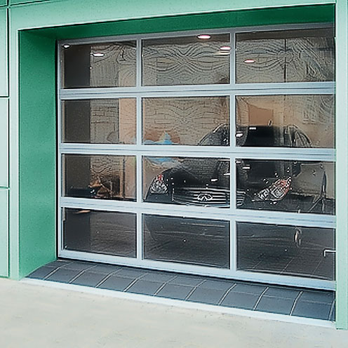 Панорамные ворота AluTech