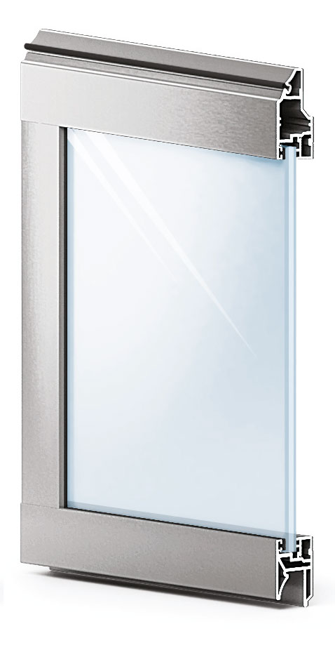 Панорамные ворота AluTech