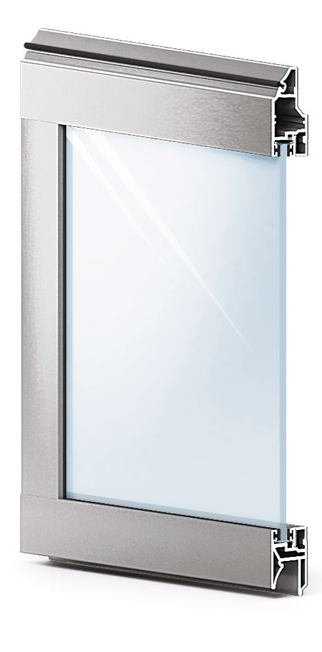 Панорамные ворота AluTech