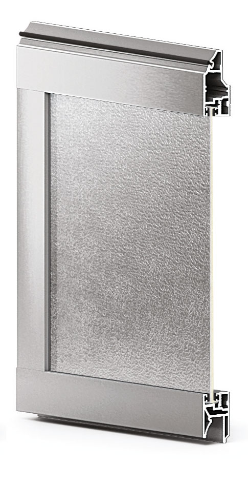 Панорамные ворота AluTech