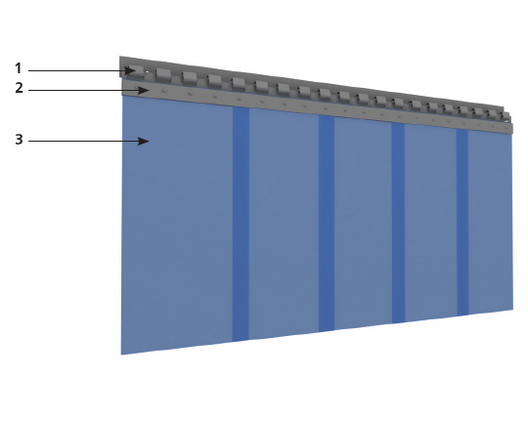 Гибкие ПВХ-ворота DoorHan