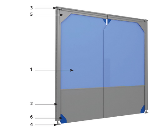 Гибкие ПВХ-ворота DoorHan