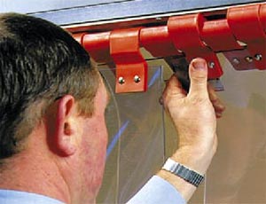 Пластиковые завесы