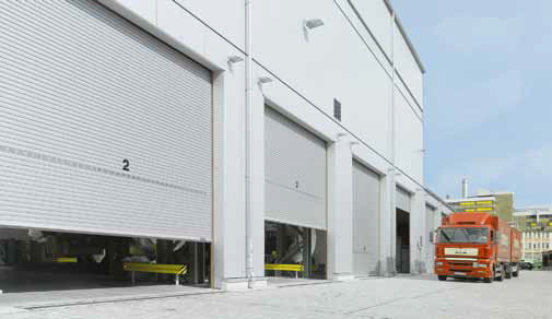 Рулонные ворота и рулонные решетки Hörmann