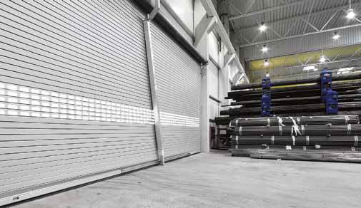 Рулонные ворота и рулонные решетки Hörmann