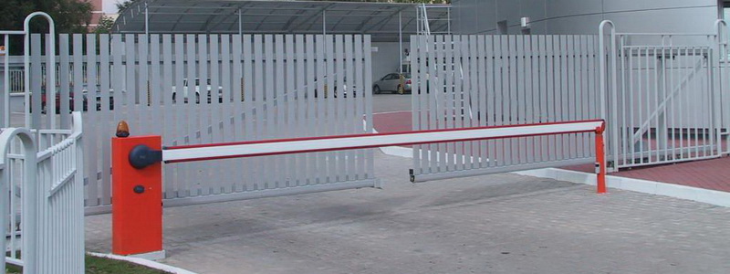 Установка шлагбаума Установка шлагбаума