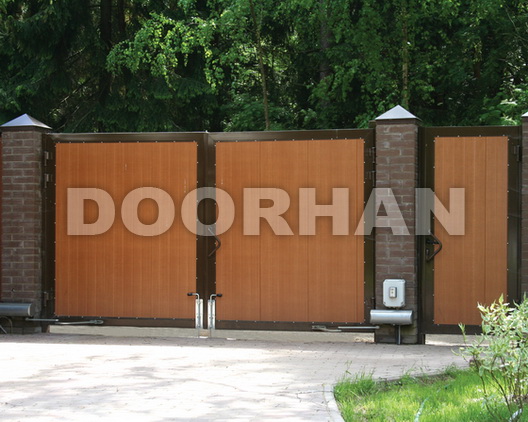 Распашные ворота DoorHan