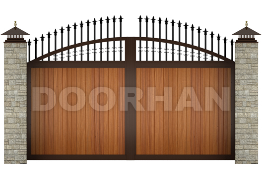 Распашные ворота DoorHan