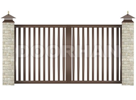 Распашные ворота DoorHan