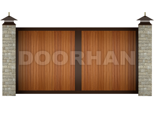 Распашные ворота DoorHan