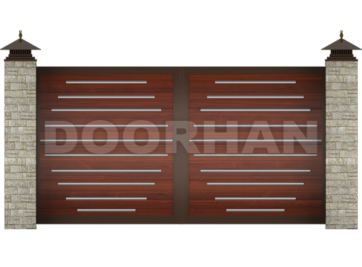 Распашные ворота DoorHan