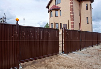 Автоматические откатные ворота Grand Line Автоматические откатные ворота Grand Line