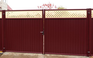 Калитки и ворота распашные Grand Line