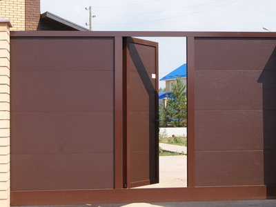 Откатные ворота AluTech