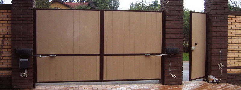 Распашные ворота AluTech